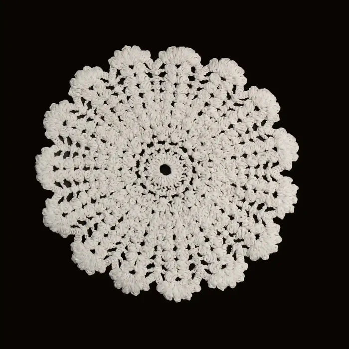 Cut Work Floral Style Crochet Cotton Sew Patch