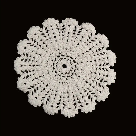 Cut Work Floral Style Crochet Cotton Sew Patch