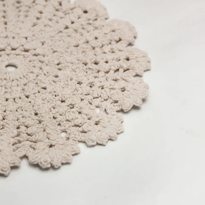 Cut Work Floral Style Crochet Cotton Sew Patch