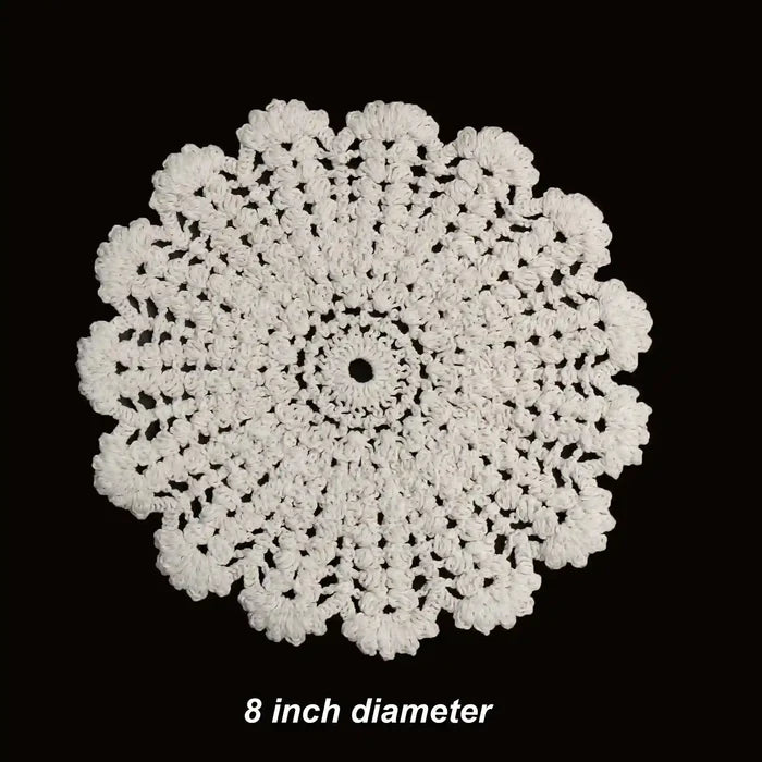 Cut Work Floral Style Crochet Cotton Sew Patch