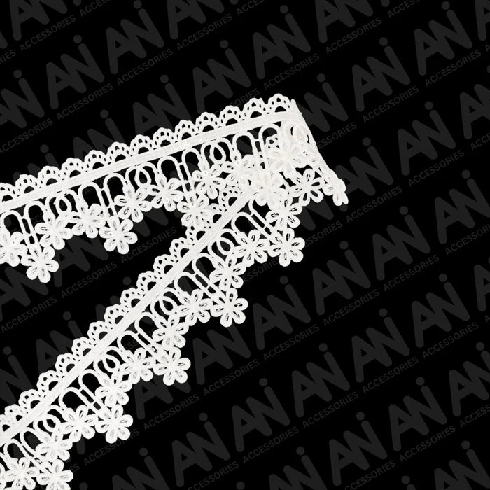 Daisies Inspire Floral GPI Lace Trim | 2 Meter