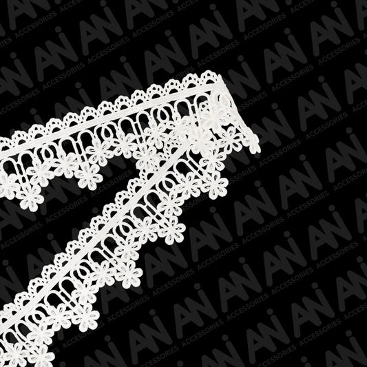 Daisies Inspire Floral GPI Lace Trim | 2 Meter