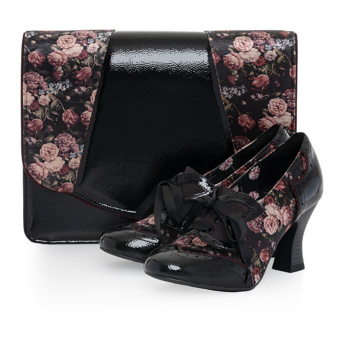 Daisy (Black Floral)