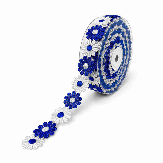 Daisy Chain Embroidery Lace Trim