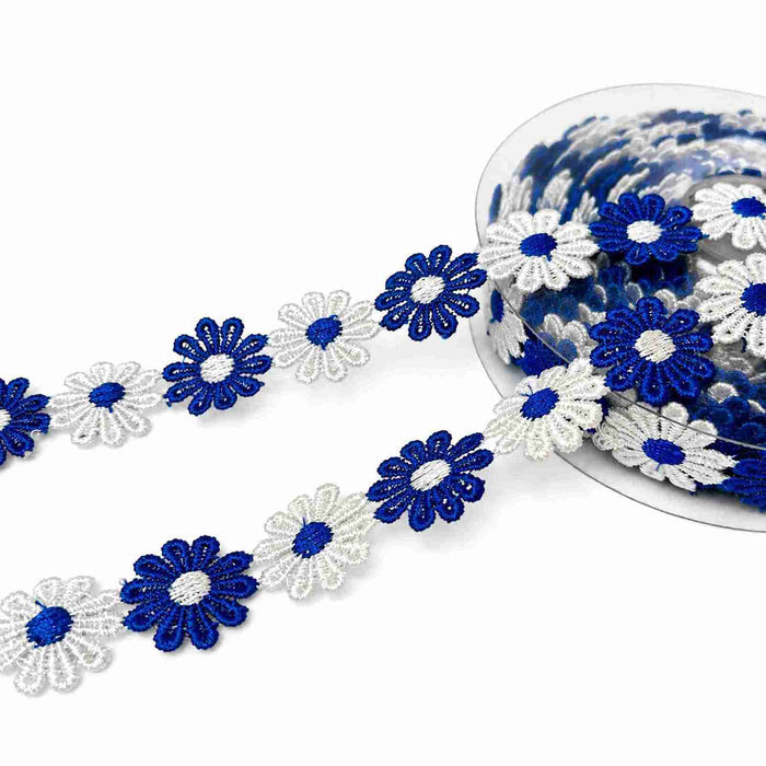 Daisy Chain Embroidery Lace Trim