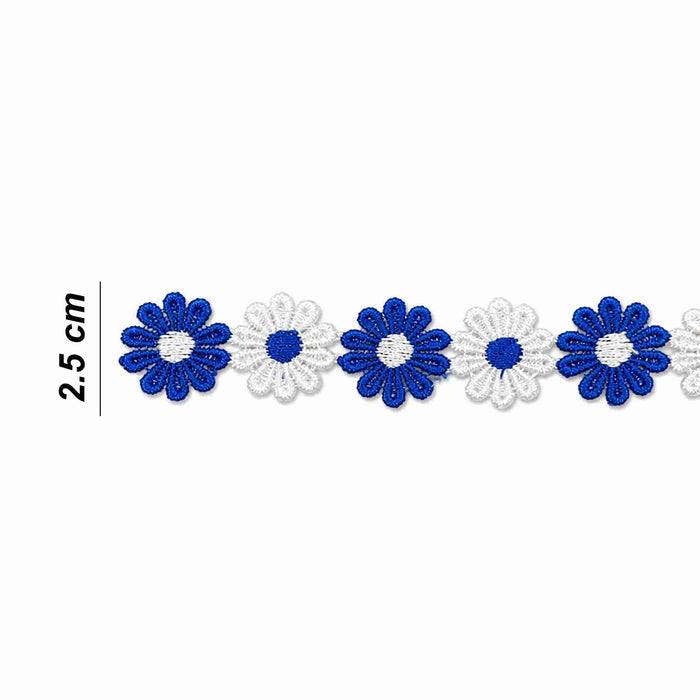 Daisy Chain Embroidery Lace Trim