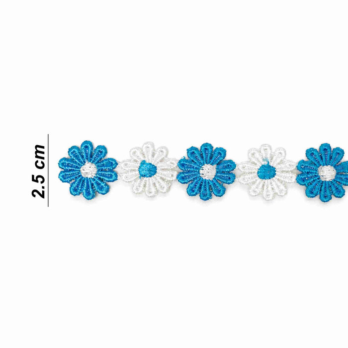 Daisy Chain Embroidery Trim