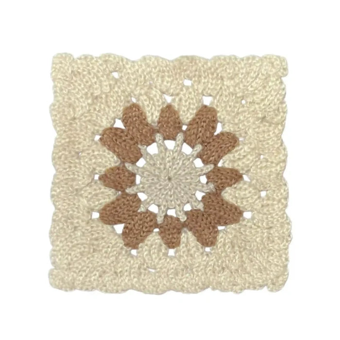 Daisy Granny Square Patch | 2 Piece