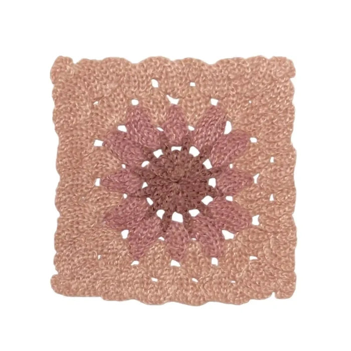 Daisy Granny Square Patch | 2 Piece