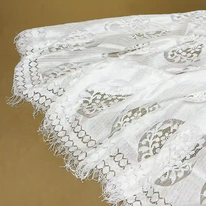 Elegant damask medallion floral French dyeable fabric 58 inch by Ani Accessories for couture styling