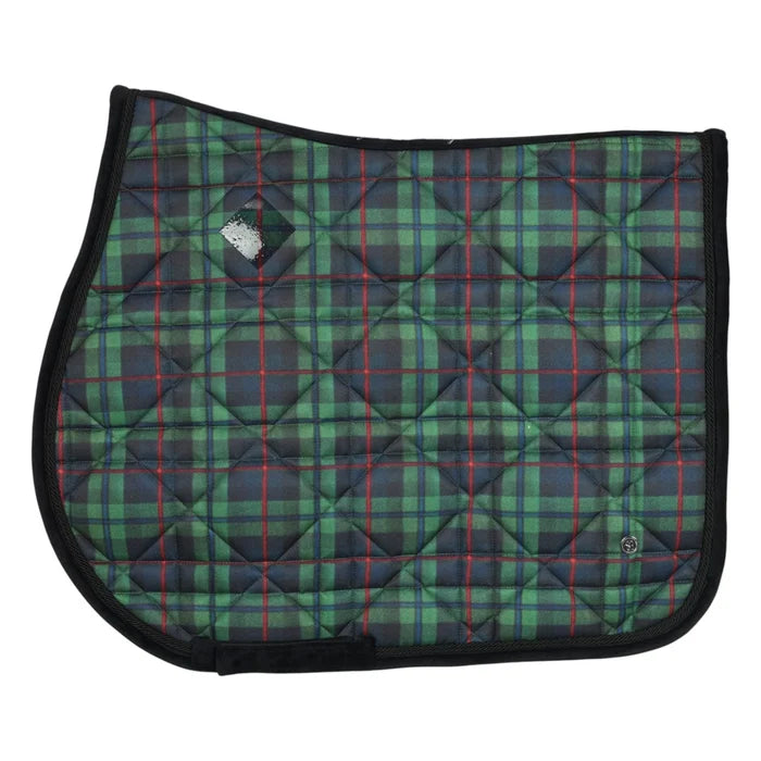 Dapplebay Holiday Plaid Jump Pad - Green