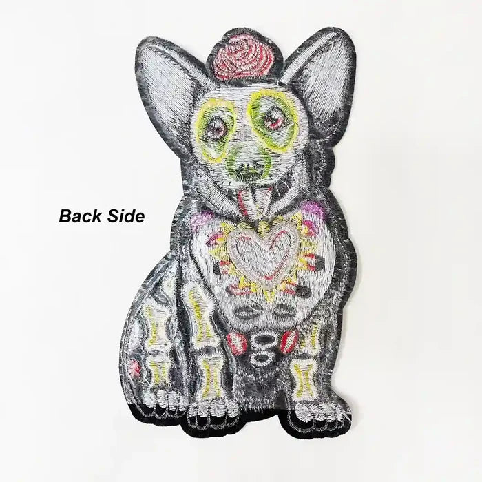 Day of the Dead Corgi Dog Patch | SKU_P-1