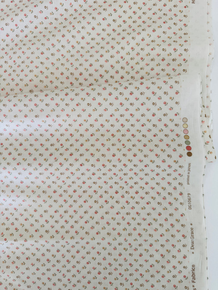 Dear Grace Collection - Petit Fleur - Brown - Sevenberry