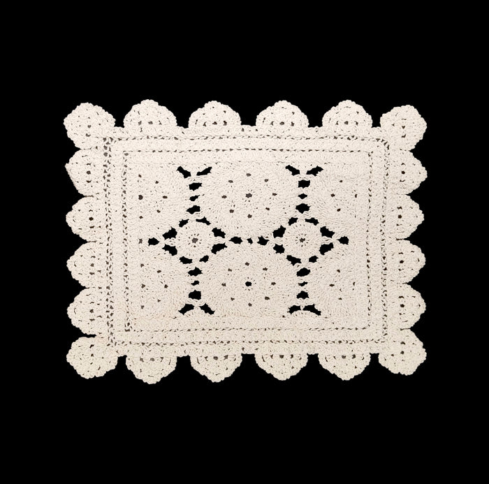 Decorative Crochet Cotton Sew Patch