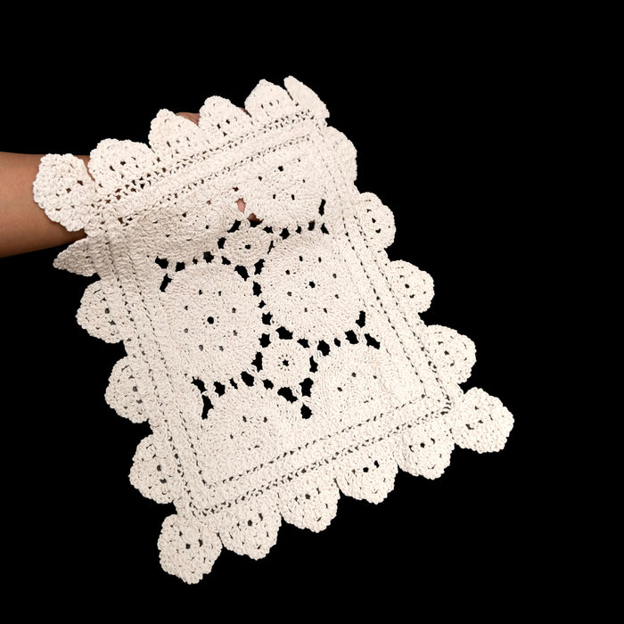 Decorative Crochet Cotton Sew Patch