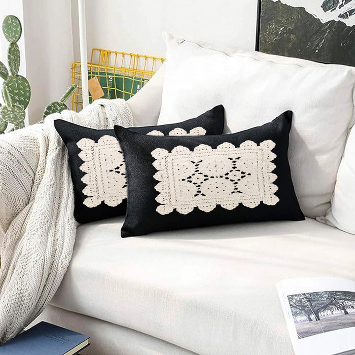 Decorative Crochet Cotton Sew Patch