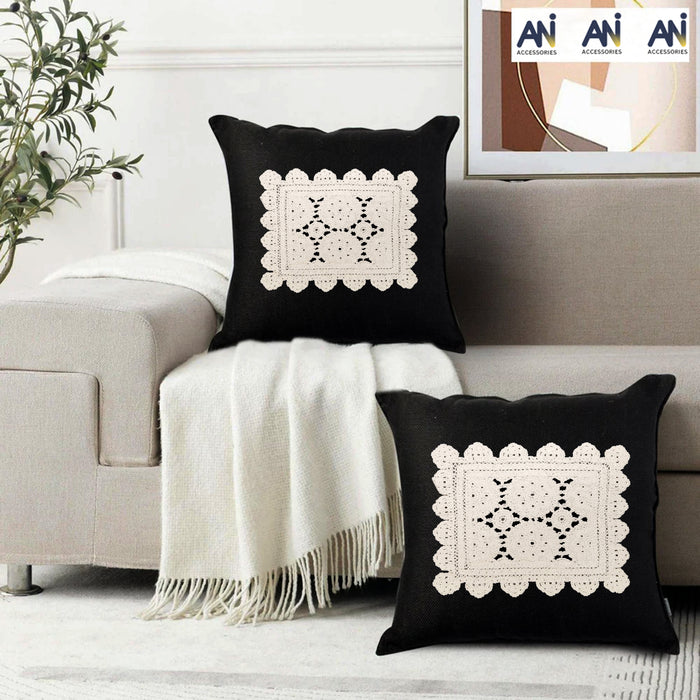 Decorative Crochet Cotton Sew Patch