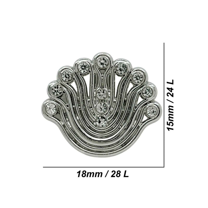 Silver / 18mm(28L) / 8 Medium size