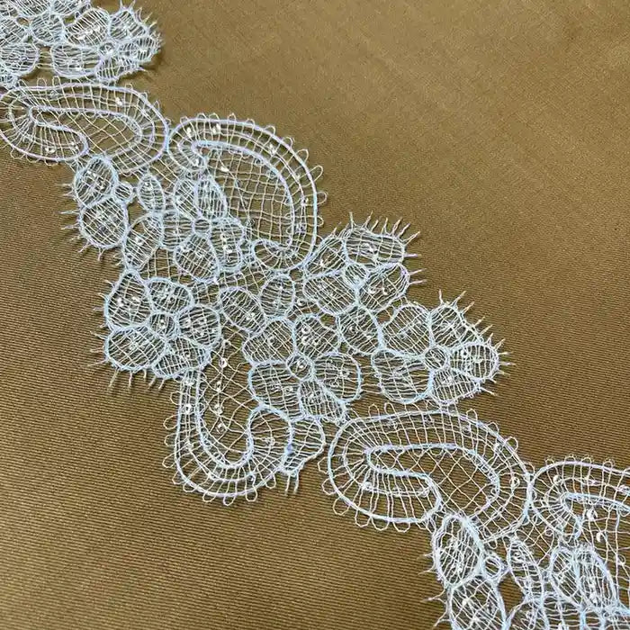 Decorative Floral Lace | Width 10.6cm (4.2 inches) 106mm | SKU-FML-14