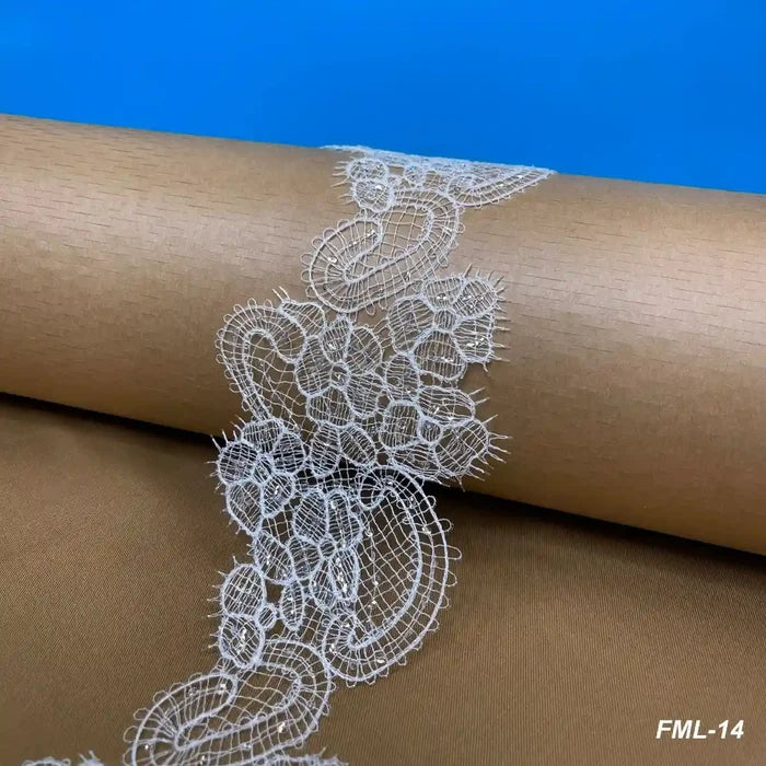Decorative Floral Lace | Width 10.6cm (4.2 inches) 106mm | SKU-FML-14