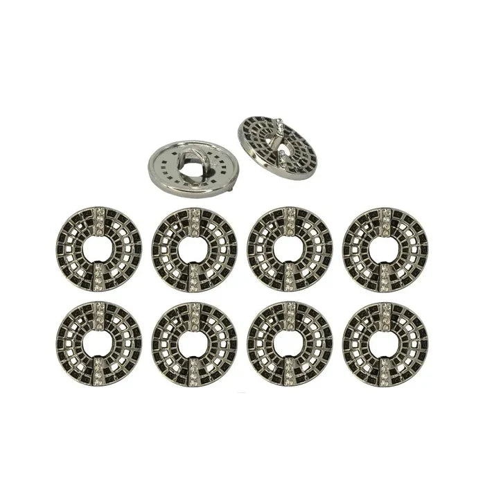 Decorative Gold Laser Cut Button | 12mm(20L) & 15mm(24L)