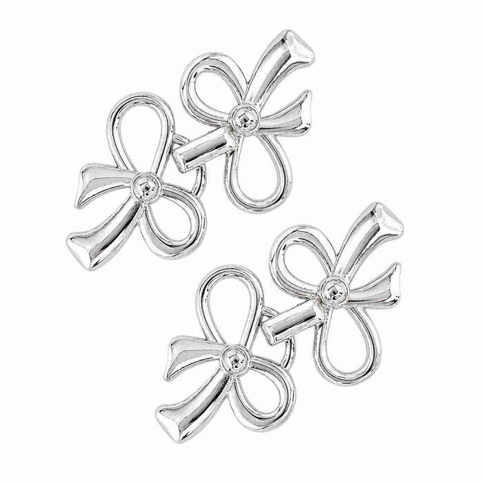 Decorative Metal Frog Buttons | 4 Pair
