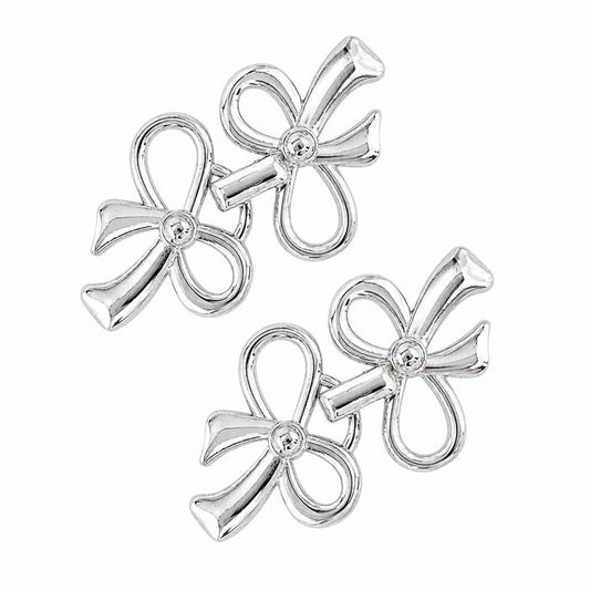 Decorative Metal Frog Buttons | 4 Pair