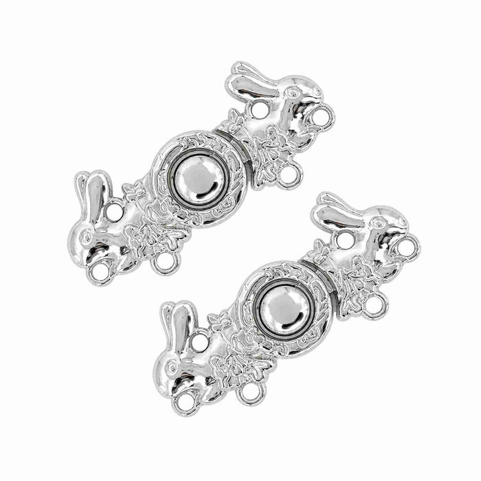 Decorative Metal Frog Fastener | 4 Pair