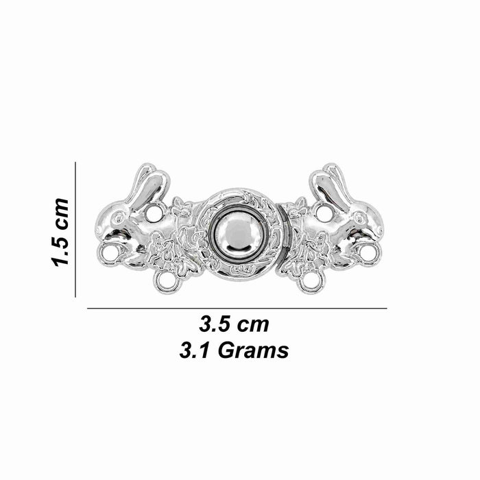 Decorative Metal Frog Fastener | 4 Pair