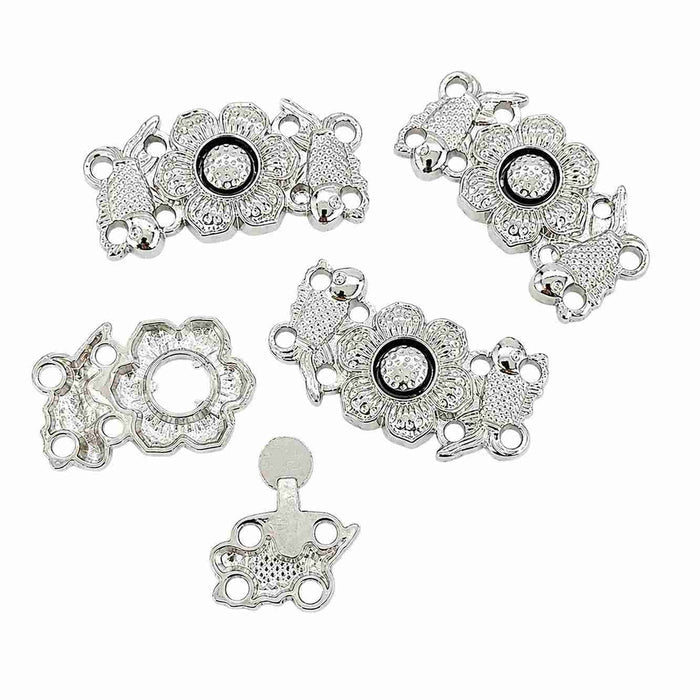 Decorative Metal Frog Fastener | 4 Pair