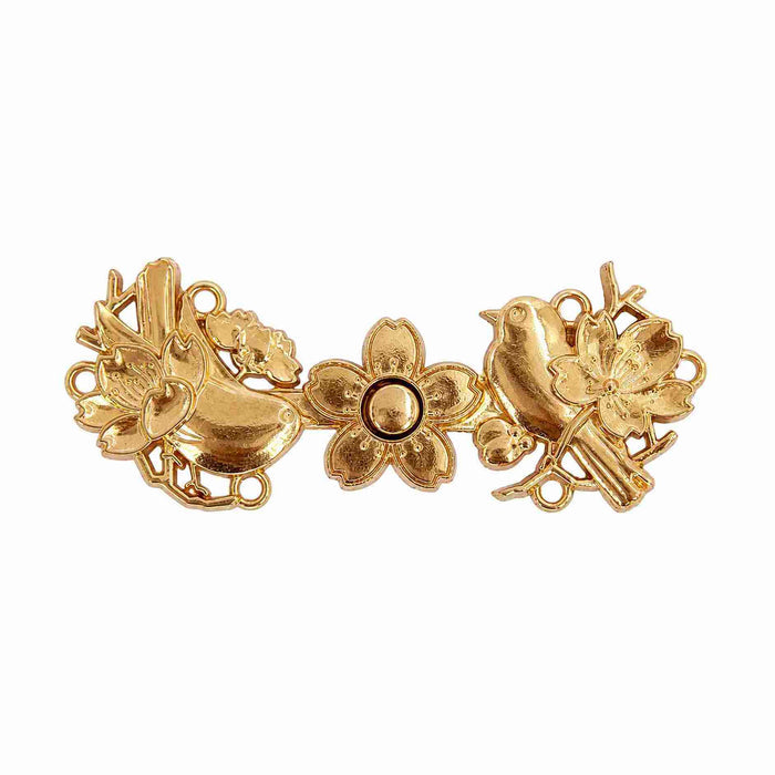 Decorative Metal Frog Fastener | 4 Pair