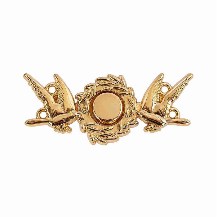 Decorative Metal Frog Fastener Buttons | 4 Pair