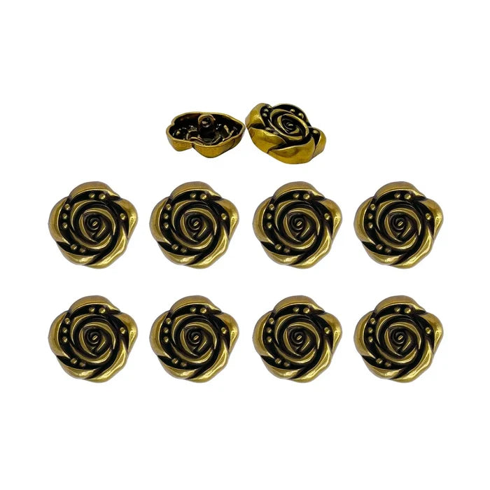 Antique gold / 11mm(17L) / 8 Small size