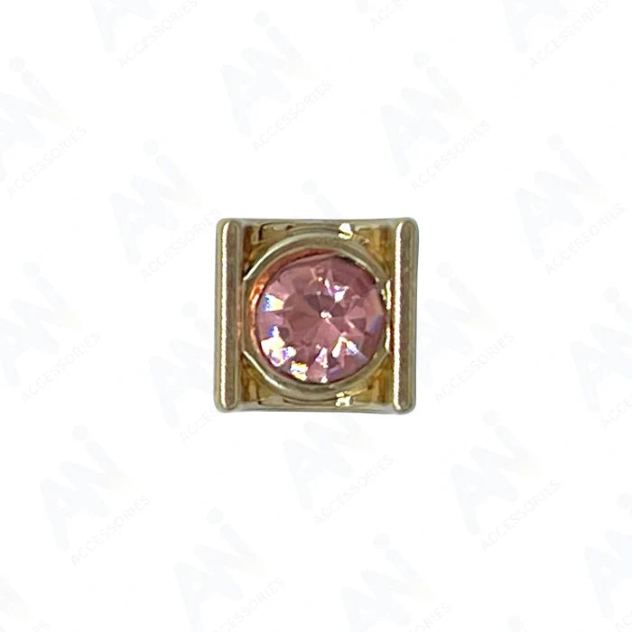Decorative Square Metal Button for shirt | 9mm(14L)
