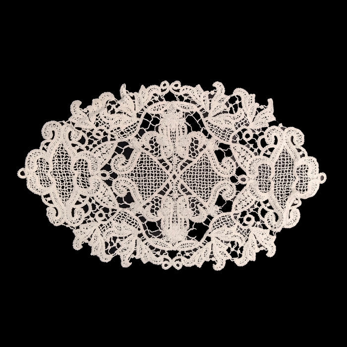 Delicate Lacework Crochet Cotton Sew Patch