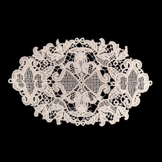 Delicate Lacework Crochet Cotton Sew Patch