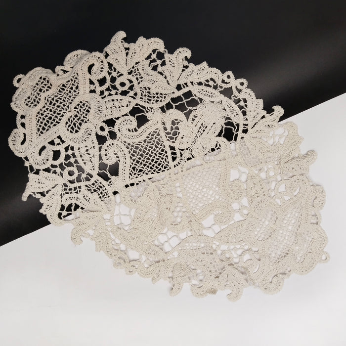 Delicate Lacework Crochet Cotton Sew Patch