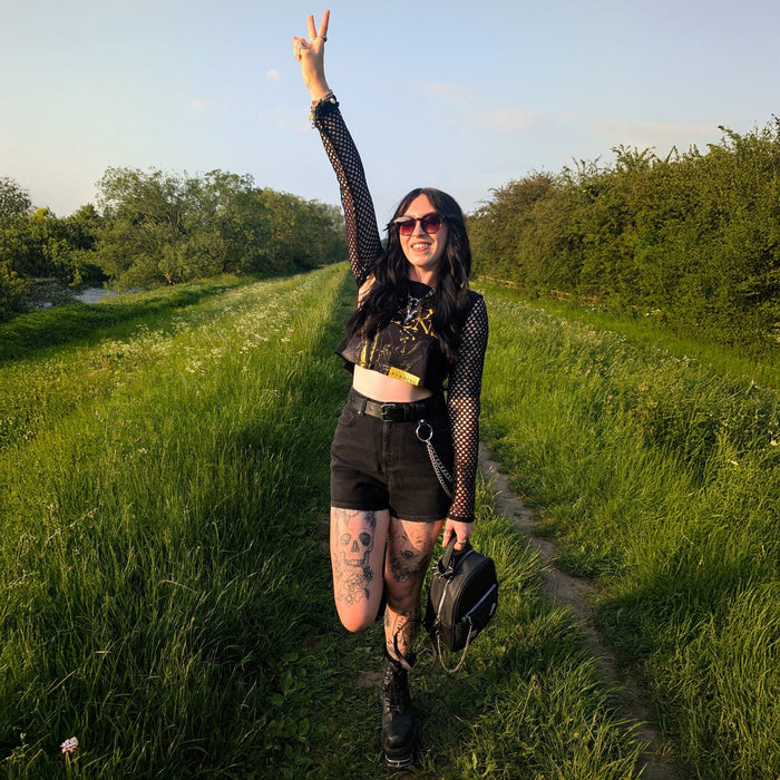 Denim Shorts - Black Sea