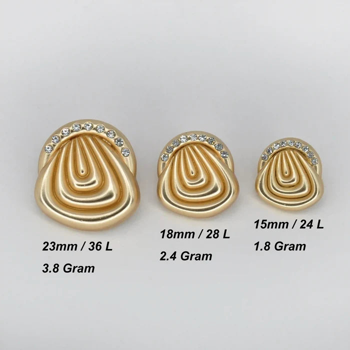 Designer Knot Buttons | 15mm(24L), 18mm(28L) & 20mm(32L)