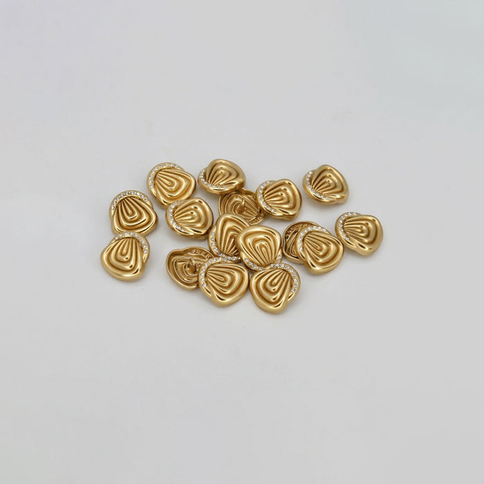 Gold / 15mm(24L) / 50 Buttons