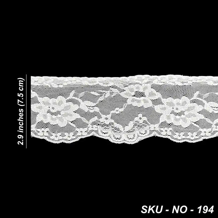 Detailed Bridal Lace Edging | SKU-94