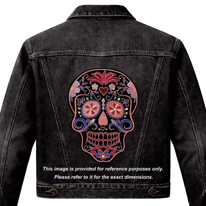 Dia de los Muertos Art Skull Hot-Fix Patch