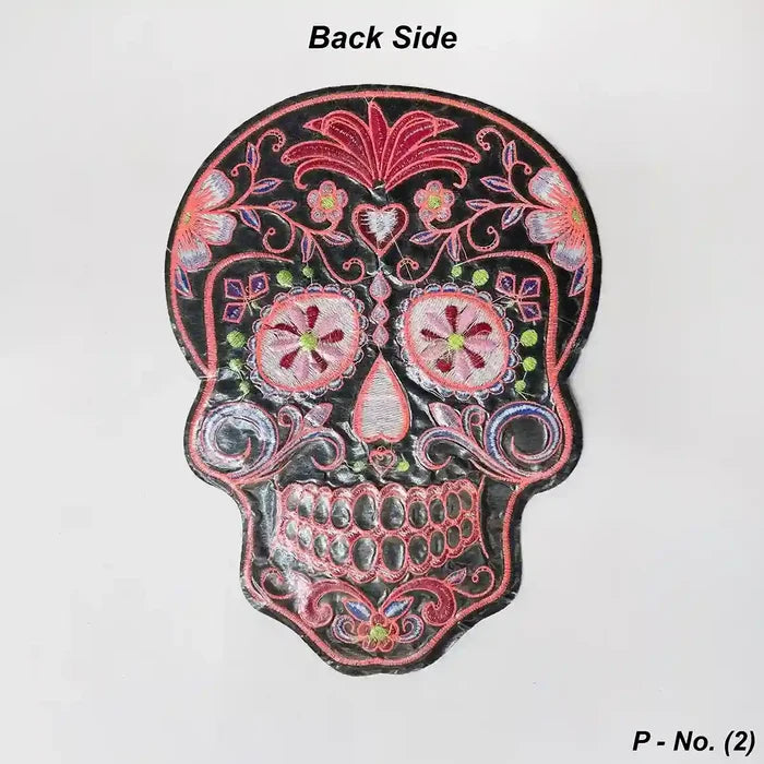 Dia de los Muertos Art Skull Hot-Fix Patch