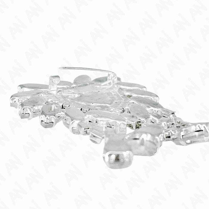 Diamond Heart Luxury Style Brooch