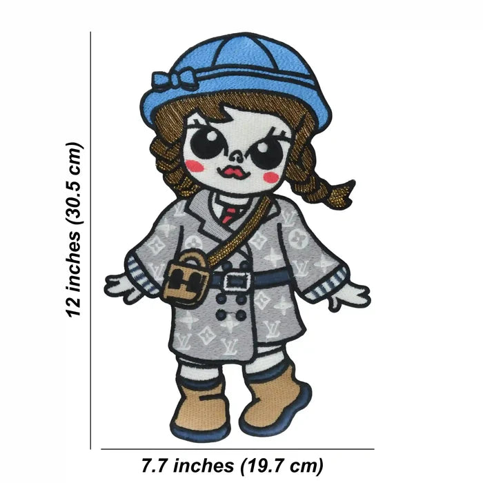 Diva Doll Large Sew Patch