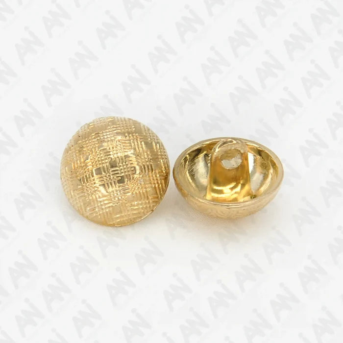 Dome Shape Hatch Style Metal Buttons