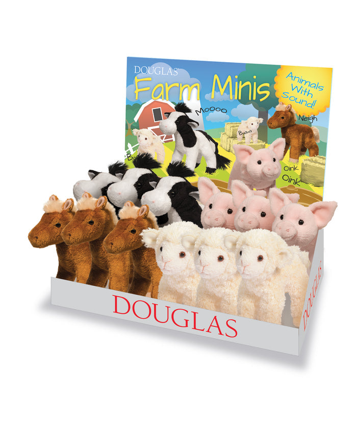 Douglas Toys - Farm Minis - Assorted