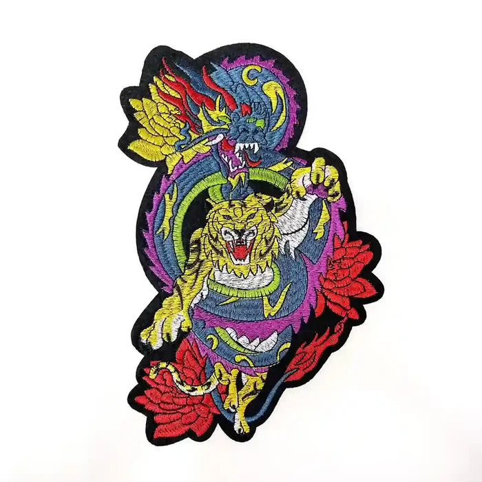 Dragon and Tiger Fighting Patch | SKU_P-1