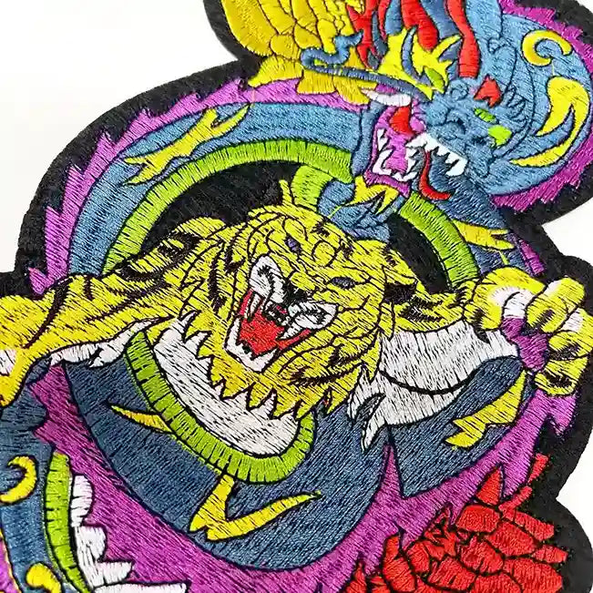 Dragon and Tiger Fighting Patch | SKU_P-1