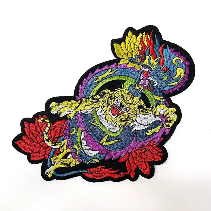 Dragon and Tiger Fighting Patch | SKU_P-1